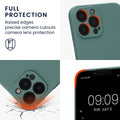 kwmobile Slim Case Compatible with Apple iPhone 13 Pro Max - Silicone Phone Cover