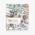 kwmobile Magnetic Strap Set compatible with Apple Airpods 1 / 2 / 3 / Pro 1 / Pro 2 Headphones