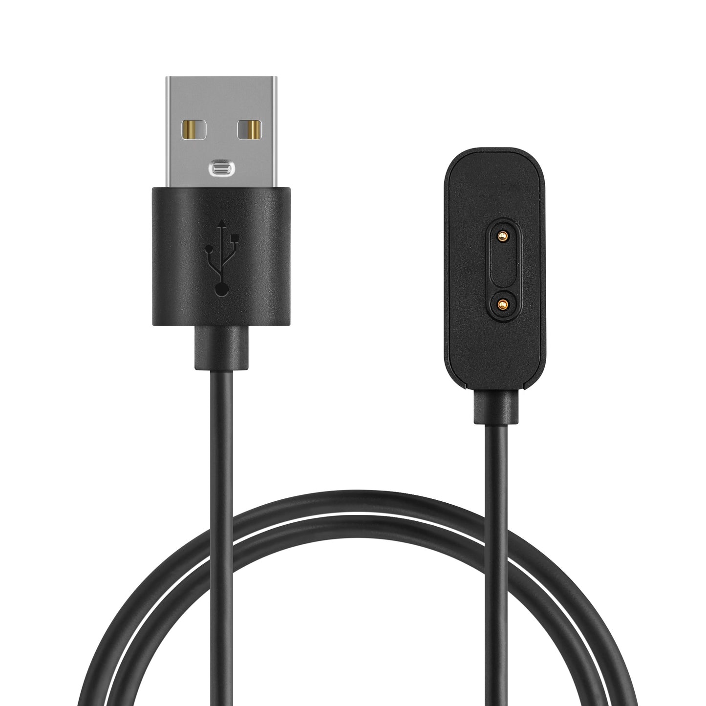 kwmobile Compatible for XPLORA X5 / X5 Play / X4 USB Charging Cable Charger for Smart Watch Fitness Tracker Replacement Cable