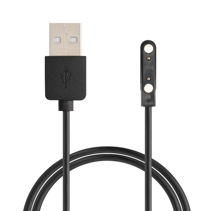 kwmobile Compatible for XPLORA XGO 2 USB Charging Cable Charger for Smartwatch Fitness Tracker Replacement Cable