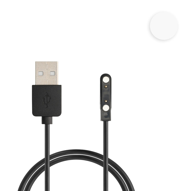 kwmobile USB Kabel Charger kompatibel mit Xplora XGO 2 Ladekabel - Smart Watch Ersatzkabel - Fitnesstracker Aufladekabel in Weiß Weiß  