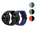 kwmobile 2x Uhrenarmband für Xiaomi Mi Watch Color Sport / S1 Active Armband - Fitnesstracker Band Set aus TPU Silikon - Ersatzarmband Smartwatch - Schwarz Schwarz Schwarz  [dsg05]