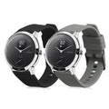 kwmobile Watch Strap for Withings ScanWatch 42mm / Steel HR 40mm / ScanWatch Horizon Wristband Fitness Tracker Band Set Replacement Strap Smartwatch