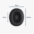 kwmobile Ear Pads for JBL Tune 700BT / 700BTNC / 750BT / 750BTNC Earpads Replacement Ear Cushions Headphone Spare Parts Headphone Replacement Pads for Over Ear Headphones