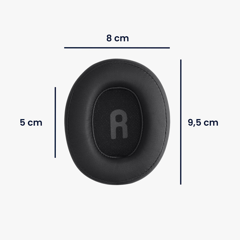 kwmobile Ear Pads for JBL Tune 700BT / 700BTNC / 750BT / 750BTNC Earpads Replacement Ear Cushions Headphone Spare Parts Headphone Replacement Pads for Over Ear Headphones
