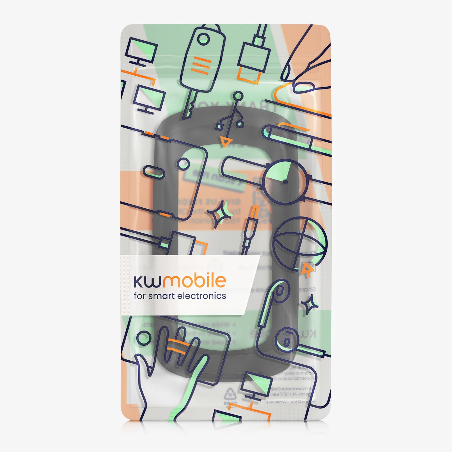 kwmobile Case Compatible with Garmin Edge 1040 / 1040 Solar - Protective Cover