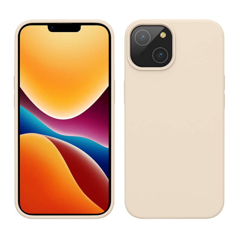 kwmobile Phone Case for iPhone 14 - Silicone Cover - Wireless Charging