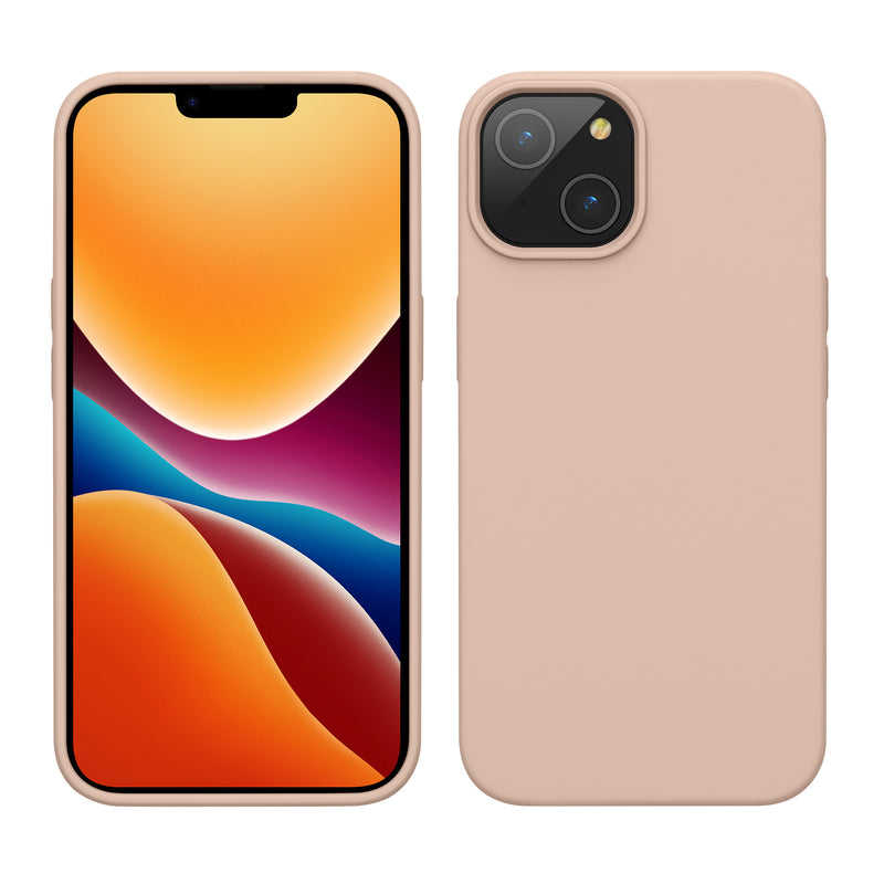 kwmobile Phone Case for iPhone 14 - Silicone Cover - Wireless Charging