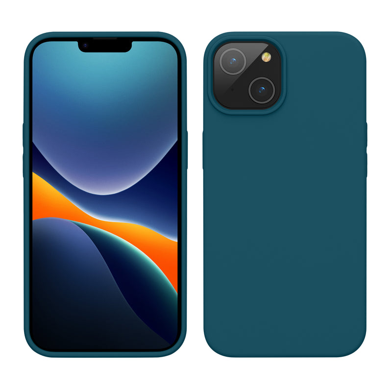 kwmobile Phone Case for iPhone 14 - Silicone Cover - Wireless Charging