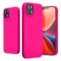 kwmobile Phone Case for iPhone 14 Plus - Silicone Case - Wireless Charging
