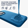 kwmobile Phone Case for iPhone 14 Plus - Silicone Case - Wireless Charging