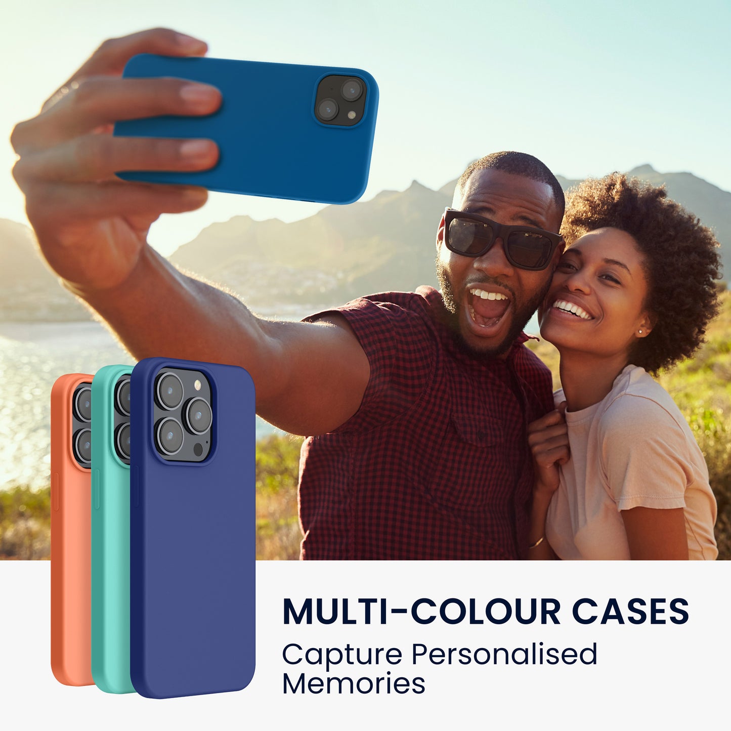 kwmobile Phone Case for iPhone 14 Plus - Silicone Case - Wireless Charging