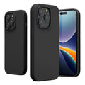 kwmobile Phone Case for iPhone 14 Pro Case - Silicone Cover - Wireless Charging