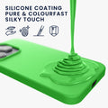 kwmobile Phone Case for iPhone 14 Pro Case - Silicone Cover - Wireless Charging