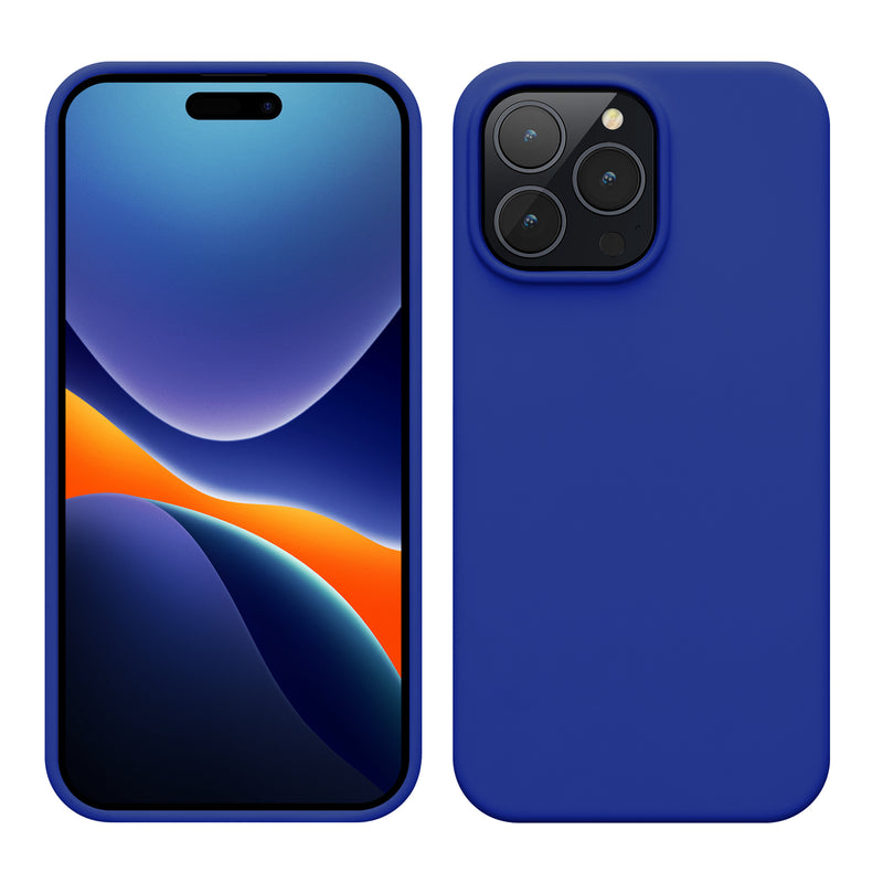 kwmobile Phone Case for iPhone 14 Pro Max - Silicone Cover - Wireless Charging