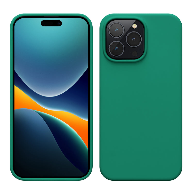 kwmobile Phone Case for iPhone 14 Pro Max - Silicone Cover - Wireless Charging