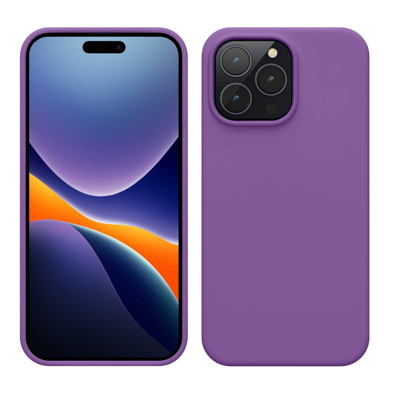 kwmobile Phone Case for iPhone 14 Pro Max - Silicone Cover - Wireless Charging