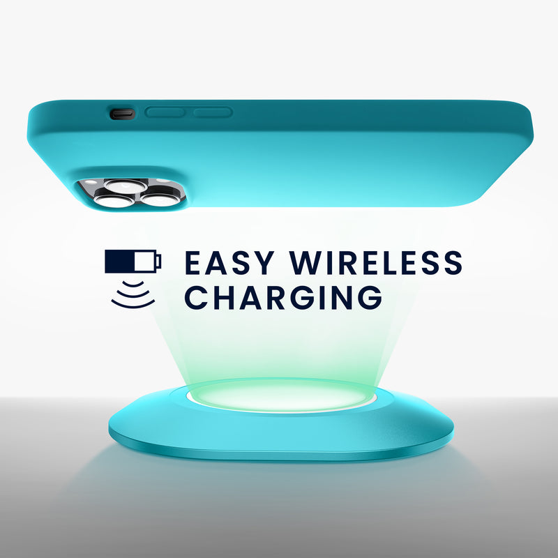 kwmobile Phone Case for iPhone 14 Pro Max - Silicone Cover - Wireless Charging