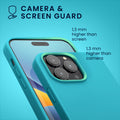 kwmobile Phone Case for iPhone 14 Pro Max - Silicone Cover - Wireless Charging