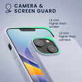 kwmobile Case for iPhone 14 Case - Soft and Slim Silicone Phone Cover - Shock Absorbing Flexible Case - Wireless Charging