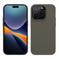 kwmobile Case for iPhone 14 Pro Case - Soft and Slim Silicone Phone Cover - Shock-Absorbing Flexible Case - Wireless Charging