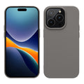 kwmobile Case for iPhone 14 Pro Case - Soft and Slim Silicone Phone Cover - Shock-Absorbing Flexible Case - Wireless Charging
