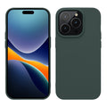 kwmobile Case for iPhone 14 Pro Case - Soft and Slim Silicone Phone Cover - Shock-Absorbing Flexible Case - Wireless Charging