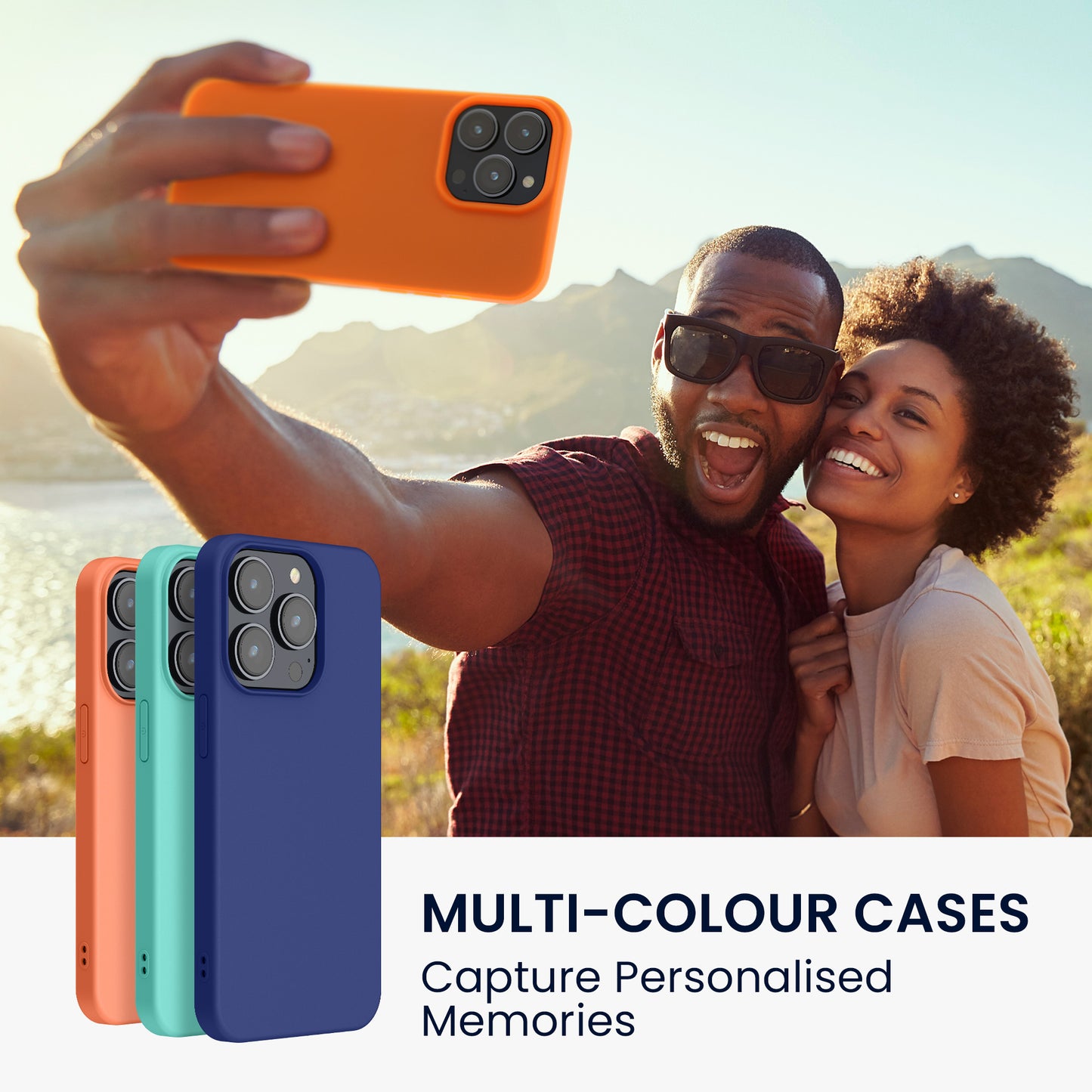 kwmobile Case for iPhone 14 Pro Case - Soft and Slim Silicone Phone Cover - Shock-Absorbing Flexible Case - Wireless Charging
