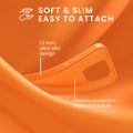 kwmobile Case for iPhone 14 Pro Case - Soft and Slim Silicone Phone Cover - Shock-Absorbing Flexible Case - Wireless Charging