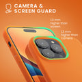 kwmobile Case for iPhone 14 Pro Case - Soft and Slim Silicone Phone Cover - Shock-Absorbing Flexible Case - Wireless Charging