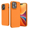 kwmobile Case for iPhone 14 Pro Max Case - Soft and Slim Silicone Phone Cover - Shock Absorbing Flexible Case - Wireless Charging