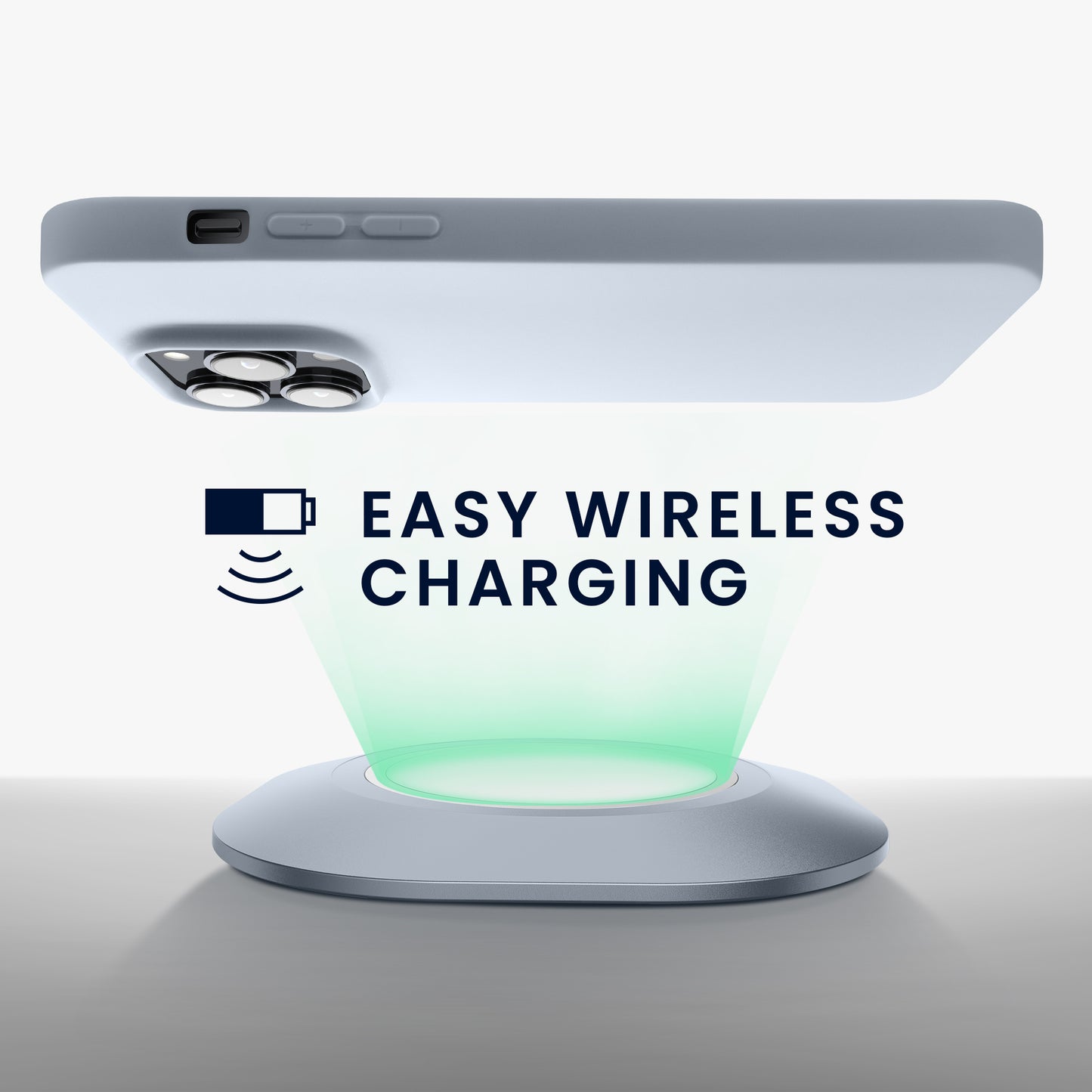 kwmobile Case for iPhone 14 Pro Max Case - Soft and Slim Silicone Phone Cover - Shock Absorbing Flexible Case - Wireless Charging