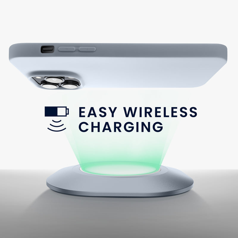 kwmobile Case for iPhone 14 Pro Max Case - Soft and Slim Silicone Phone Cover - Shock Absorbing Flexible Case - Wireless Charging