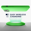 kwmobile Case for iPhone 14 Case - Soft Rubberized Silicone Phone Cover - Shockproof Protective Cover for Wireless Charging
