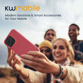 kwmobile Case for iPhone 14 Pro Case - Shockproof Protective Cover for Wireless Charging