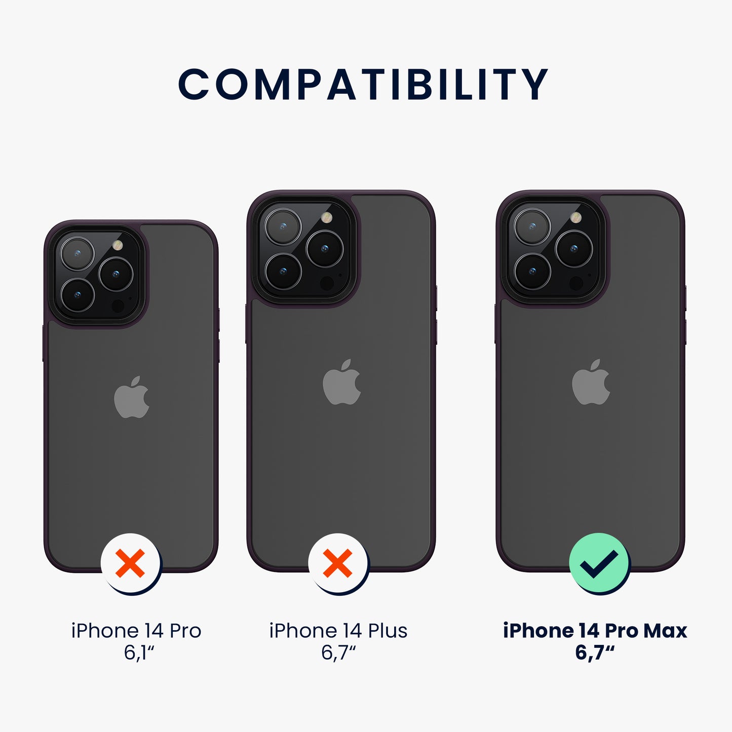 Case compatible with Apple iPhone 14 Pro Max
