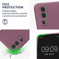 kwmobile Slim Case Compatible with Vivo Y72 5G / Y52 5G - Phone Cover