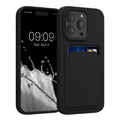 kwmobile Case Compatible with Apple iPhone 14 Pro - Phone Cover with Card Holder
