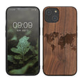 kwmobile Case Compatible with Apple iPhone 14 Phone Cover TPU Phone Case Compass Vintage