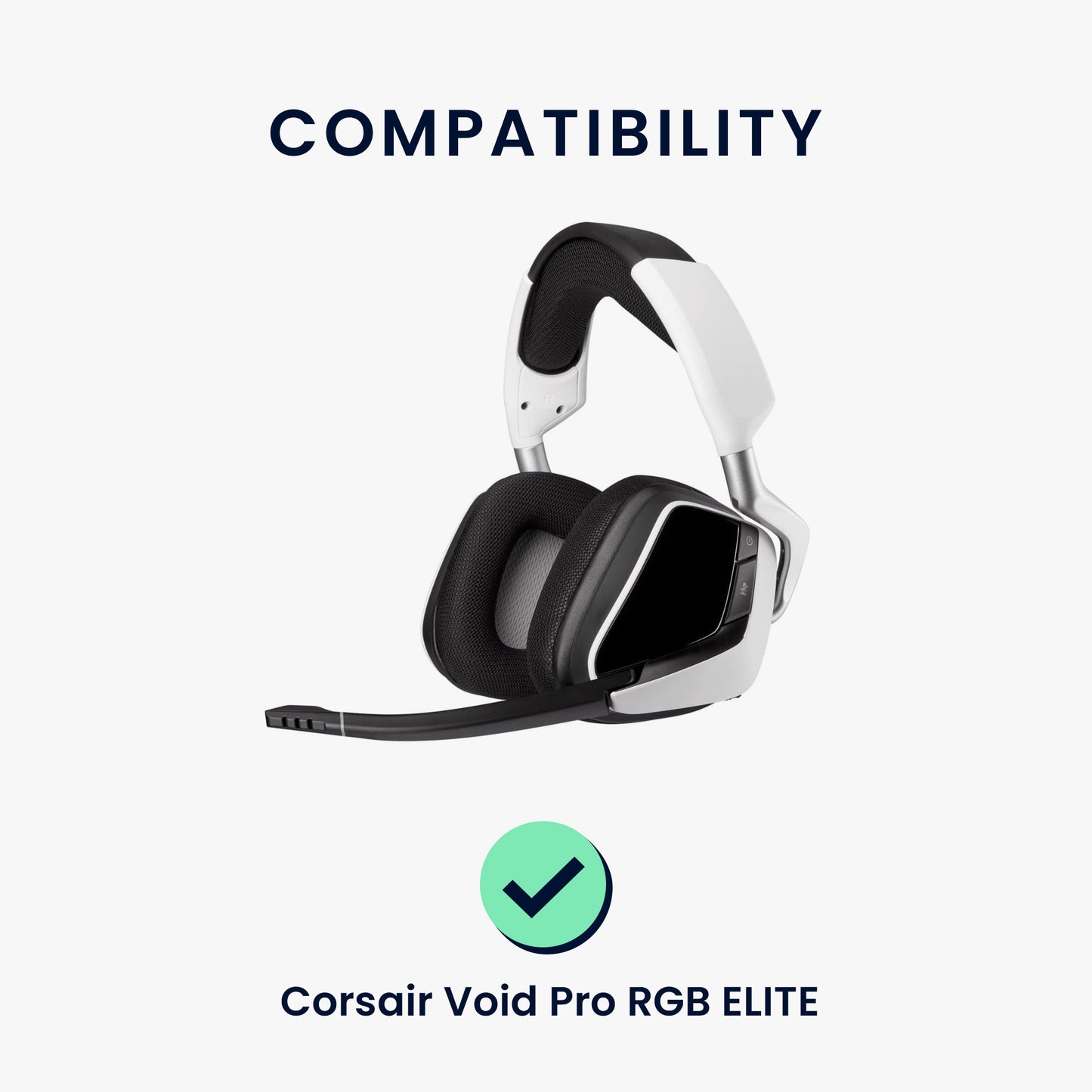 2x Earpads for Corsair Void Pro RGB ELITE