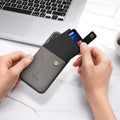 kalibri Case Compatible with Apple iPhone 12 / iPhone 12 Pro - Phone Cover - Detachable Card Slot Case
