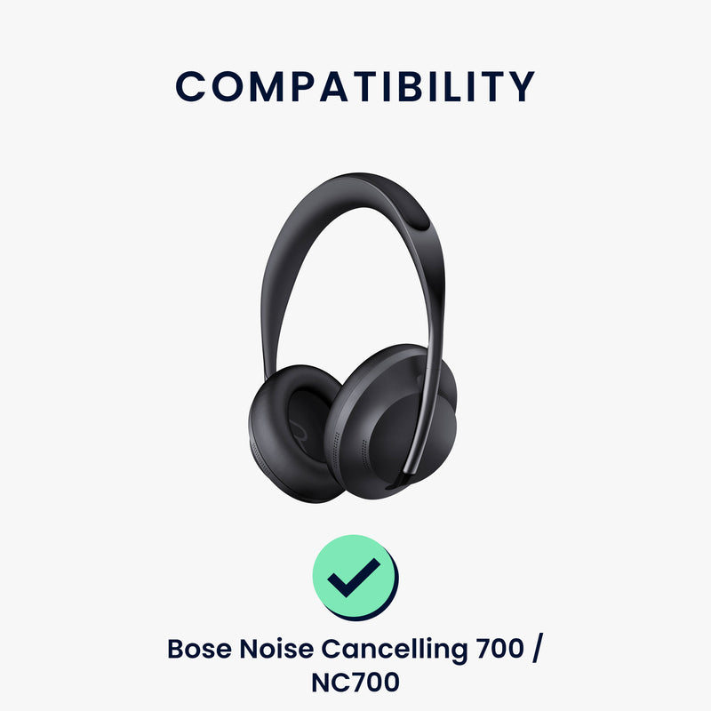 kwmobile Ear Pads for Bose Noise Cancelling 700 / NC700 Earpads Replacement Headphone Spare Parts Over Ear Headphones
