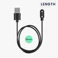kwmobile USB Cable Charger compatible with Blackview R30 Pro / R8 / R3 / R3 Pro / X2 / X1 / Letsfit / Fitpolo Charging Cable - Smartwatch Replacement Cable - Fitness Tracker Charging Cable