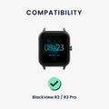 kwmobile Watch Strap for Blackview R3 / R3 Pro Bracelet Fitness Tracker Band Set Replacement Strap Smartwatch