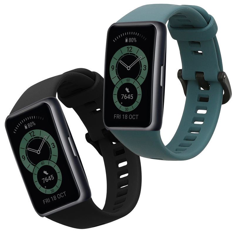 kwmobile Watch Strap for Huawei Band 6 Wristband Fitness Tracker Band Set Replacement Strap Smartwatch