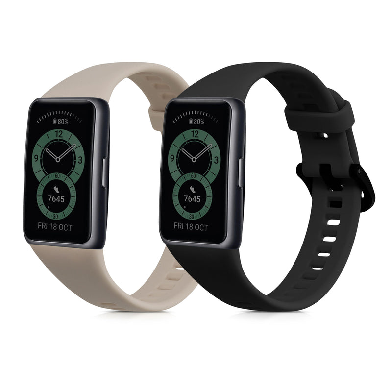 kwmobile Watch Strap for Huawei Band 6 Wristband Fitness Tracker Band Set Replacement Strap Smartwatch
