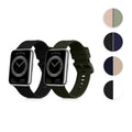 kwmobile 2x Uhrenarmband für Huawei Watch Fit 2 Armband - Fitnesstracker Band Set aus TPU Silikon - Ersatzarmband Smartwatch - Pastellgrün Gelb Pastellgrün  [dsg09]