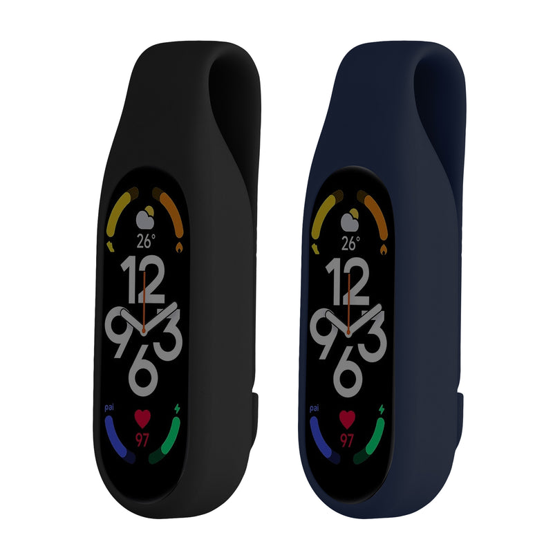 kwmobile Clip Holder compatible with Xiaomi Mi Band 7 / 6 / 5 / 4 Holder without Tracker