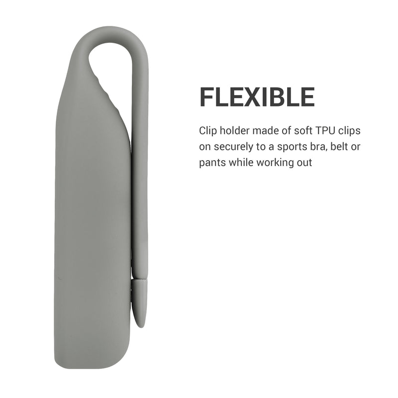 kwmobile Clip Holder compatible with Xiaomi Mi Band 7 / 6 / 5 / 4 Holder without Tracker