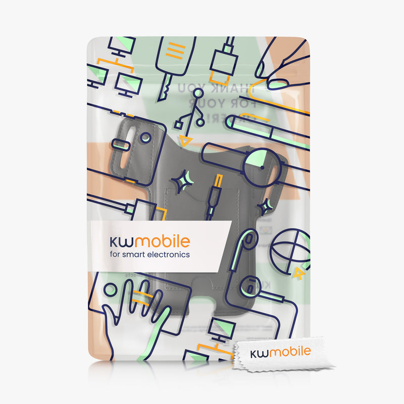 kwmobile Belt Pouch Case Compatible with Mobile Phones with Belt Clip Belt Case with Belt Loop